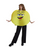 Yellow Adult Chocolate Coloured Costume - One Size