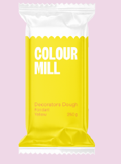 Colour Mill Decorators Dough ( Fondant ) 250g Yellow