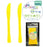 Plastic Knife 25 Pack - Yellow