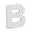 B Letter Alpha Art Wooden