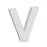V Letter Alpha Art Wooden