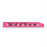 Flashing Maid Of Honour Sash Pink With Black Text