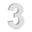 3 Number Alpha Art Wooden