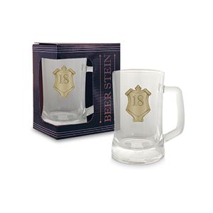 Aged Beer Stein Gold Badge