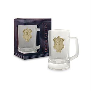 Aged Beer Stein Gold Badge