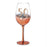 Assorted Aged Rose Gold Ombre Wine Glasses 430ml