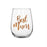 Best Mum Stemless Wine Glass 600ml