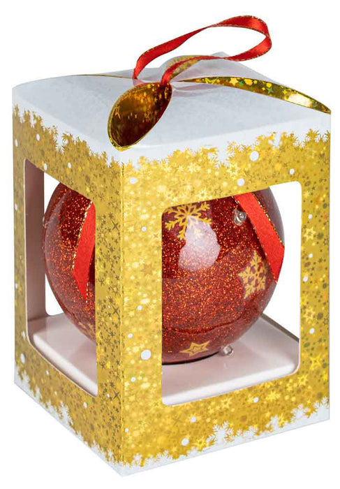 Traditional Personalised LED Christmas Bauble