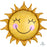 Foil Balloon Sunshine Sun 29"(74cm)