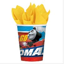 Thomas The Tank  Cups Pack of 8