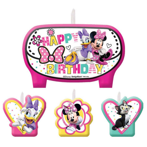 Minnie Mouse Birthday Candle Set