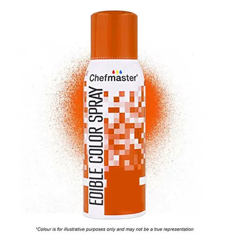 Chefmaster Orange  Edible Colour Spray 1.5 Oz/42 Grams