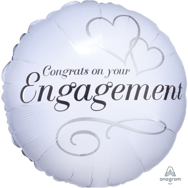 Congrats On Your Engagement Foil Balloon