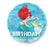 Dream Big Ariel Happy Birthday Foil Balloon 43cm