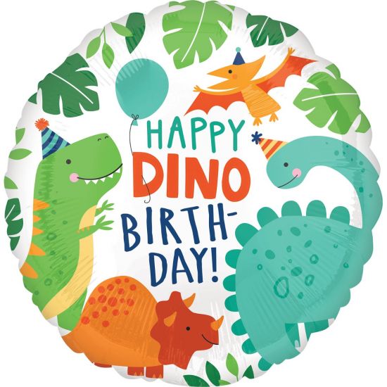 Foil Balloon 18" Dinomite Party