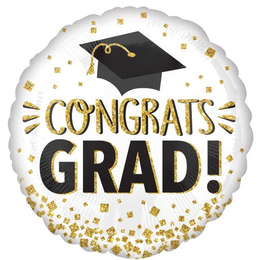 Congrats Grad! 18'' Foil Balloon