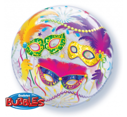 Masquerade 55cm Balloon Bubble