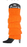 Orange Chunky Knit Leg Warmer