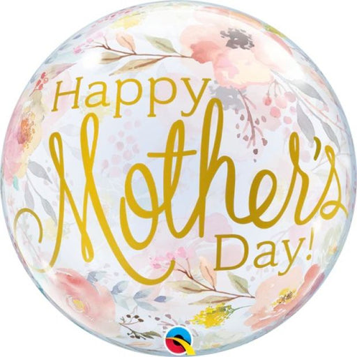 Mother's Day Watercolor Floral Bubble 22"