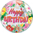 Tropical Happy Birthday Deco Bubble 56 cm