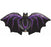 Black & Purple Bat 44” Foil Balloon Shape