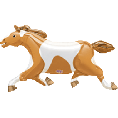 Foil Super Shape 105cm x 59cm (41 x 23"") Painted Pony