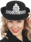 Police Hat UK Ladies Black