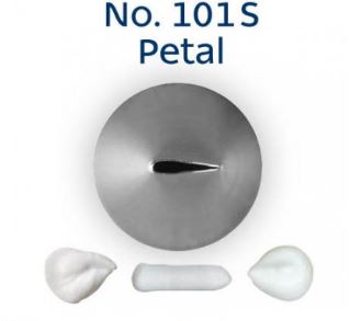 No. 101S PETAL STANDARD Stainless Steel Piping Tip