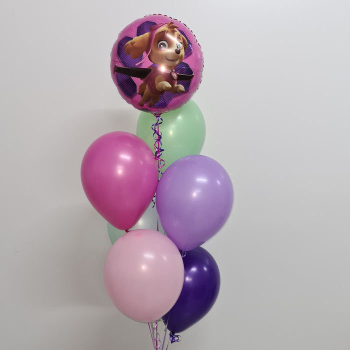 Dazzling Foil 7 Balloon Bouquet