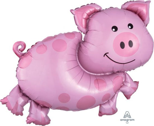 Pig Supershape Foil Balloon 35"