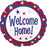 Foil 18" Welcome Home Red White Blue