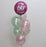 Dazzling Foil 7 Balloon Confetti Bouquet