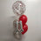 Big Confetti Numbered Balloon Bouquet