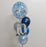 Big Confetti Numbered Balloon Bouquet