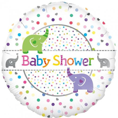 Baby Shower Foil With Elephants