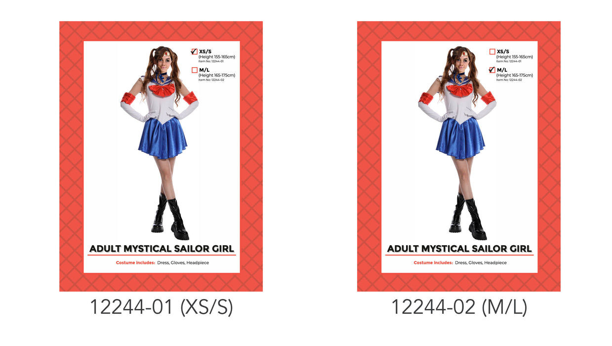 Adult Mystical Sailor Girl Costume