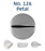 No. 126 Petal Medium Stainless Steel Piping Tip