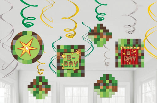 TNT Swirl Hanging Decorations