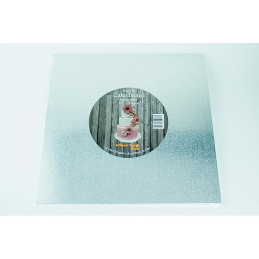 Board Silver 12 Inch Square MDF 5mm Thick