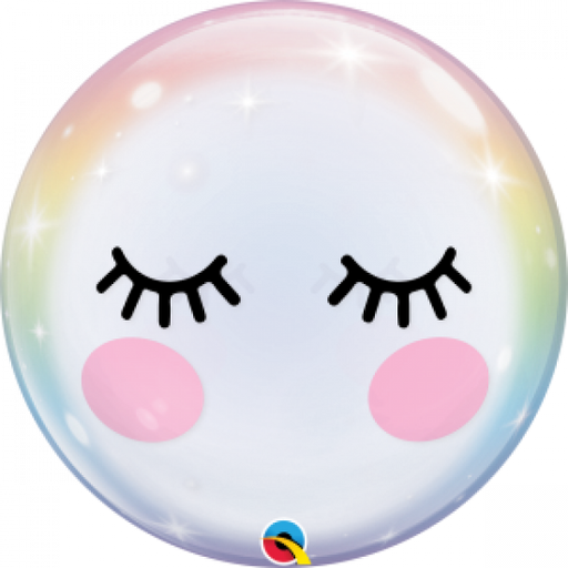 Eyelashes Deco Bubble 22"