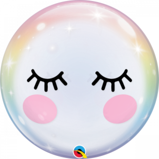 Eyelashes Deco Bubble 22"