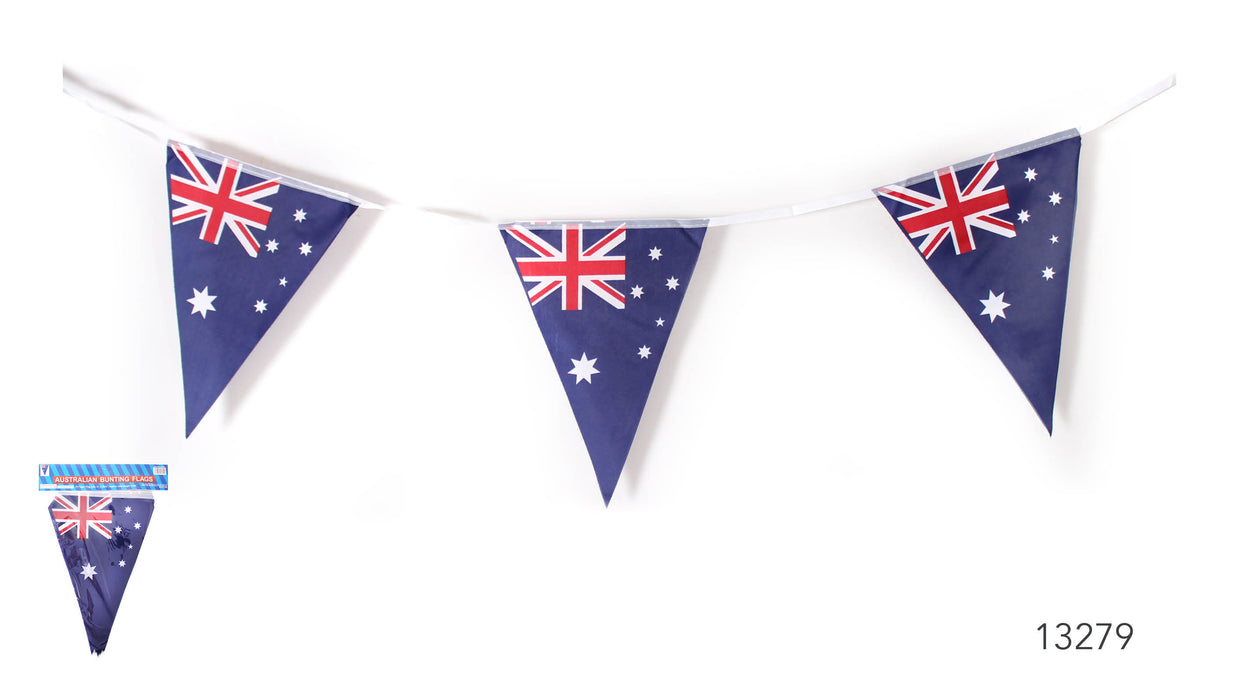 Australian Bunting Triangle Flag