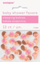 Babies With Diaper Pink Baby Shower Favors