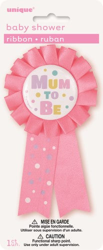 Mum To Be Award Ribbon