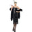 Large Black Flapper Dress