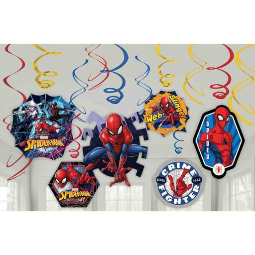Spider-Man Swirl Decorations