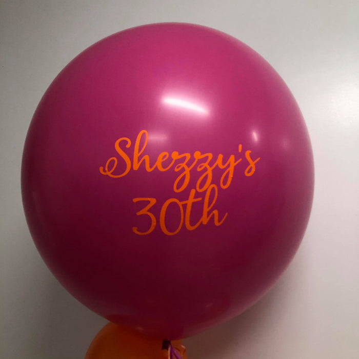 Personalised 3 Foot Ballon