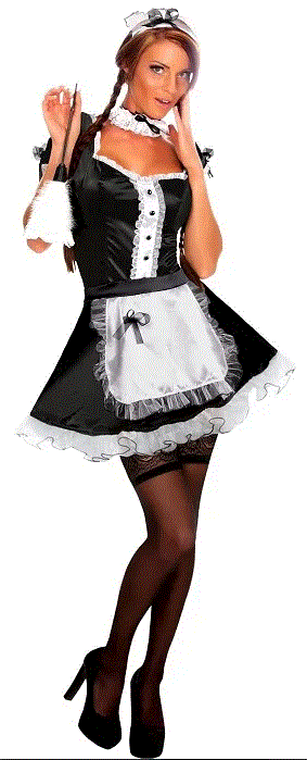 French Maid Adult Costume