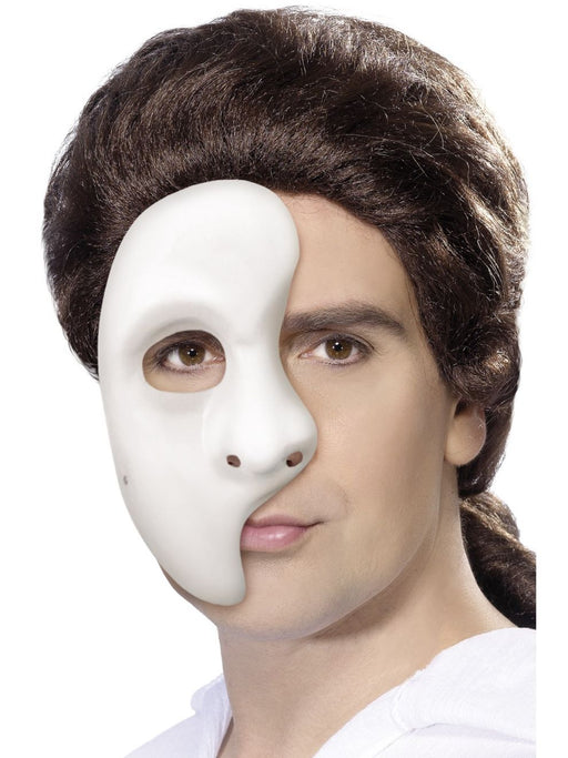 Phantom Half Face Mask White