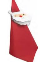 Santa Threadable Place Cards